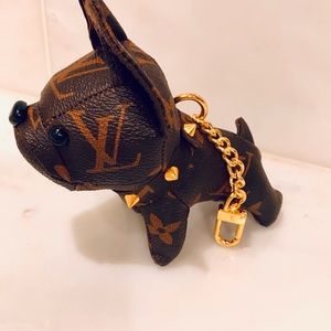 Franchie Bulldog Keychain & Bag Charm